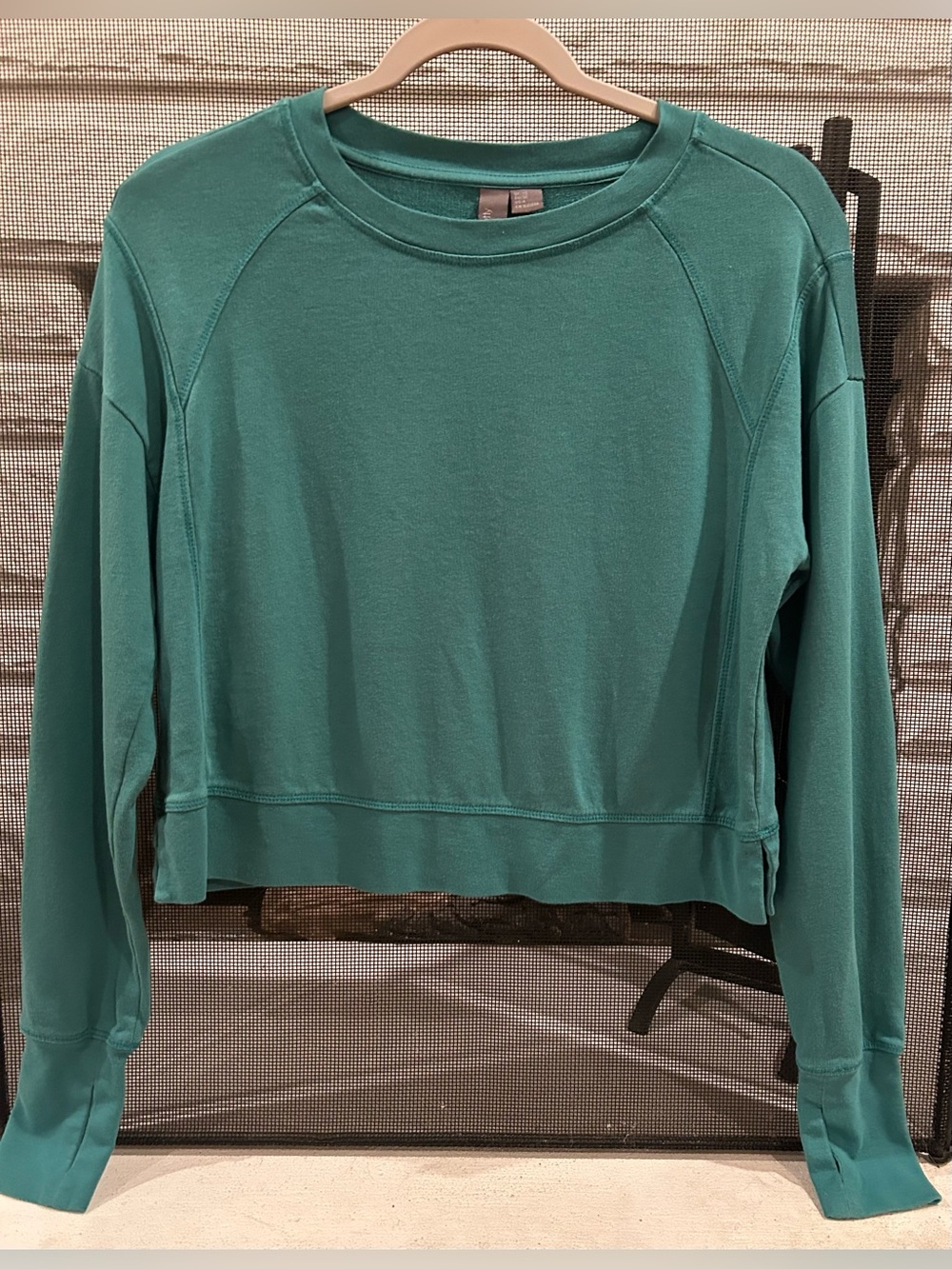 Sweaty Betty After Class Crop Sweatshirt - Size XS